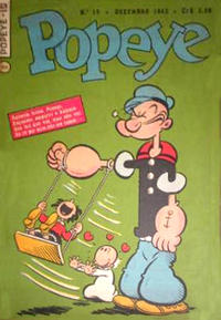 Cover Thumbnail for Popeye (Editora Brasil-América [EBAL], 1953 series) #10