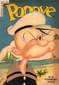 Cover Thumbnail for Popeye (Editora Brasil-América [EBAL], 1953 series) #43