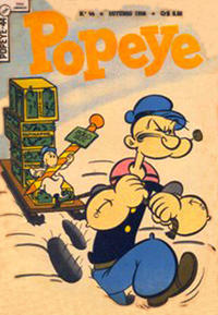Cover Thumbnail for Popeye (Editora Brasil-América [EBAL], 1953 series) #44