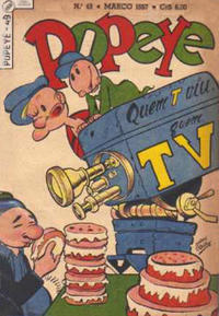 Cover Thumbnail for Popeye (Editora Brasil-América [EBAL], 1953 series) #49