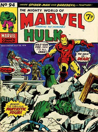 Cover Thumbnail for The Mighty World of Marvel (Marvel UK, 1972 series) #94
