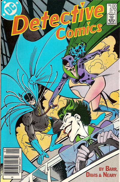 Cover for Detective Comics (DC, 1937 series) #570 [Canadian]