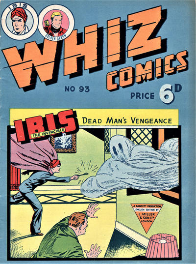 Cover for Whiz Comics (L. Miller & Son, 1950 series) #93