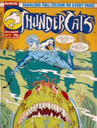 Cover for ThunderCats (Marvel UK, 1987 series) #71