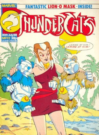 Cover for ThunderCats (Marvel UK, 1987 series) #72