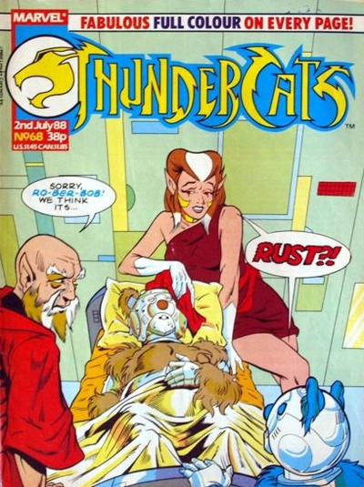 Cover for ThunderCats (Marvel UK, 1987 series) #68