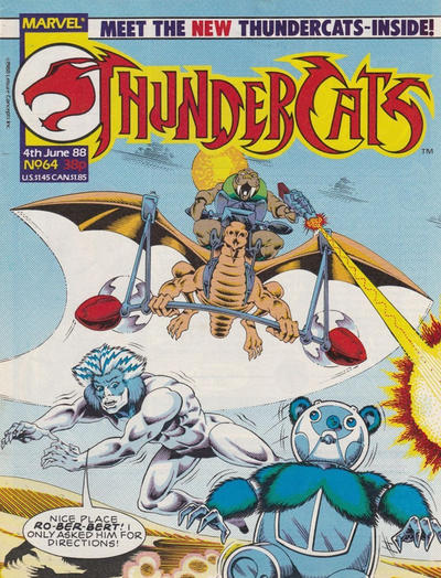 Cover for ThunderCats (Marvel UK, 1987 series) #64