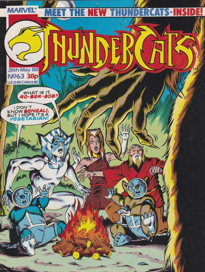 Cover for ThunderCats (Marvel UK, 1987 series) #63