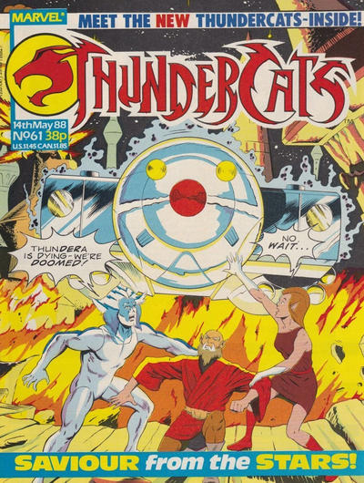 Cover for ThunderCats (Marvel UK, 1987 series) #61