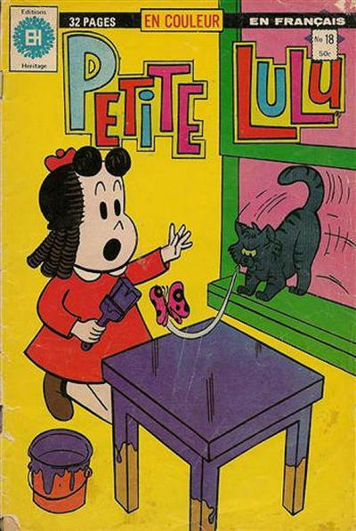 Cover for Petite Lulu (Editions Héritage, 1976 series) #18