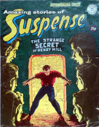 Cover for Amazing Stories of Suspense (Alan Class, 1963 series) #211