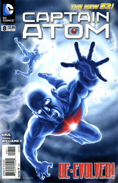 Cover for Captain Atom (DC, 2011 series) #8