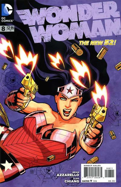 Cover for Wonder Woman (DC, 2011 series) #8