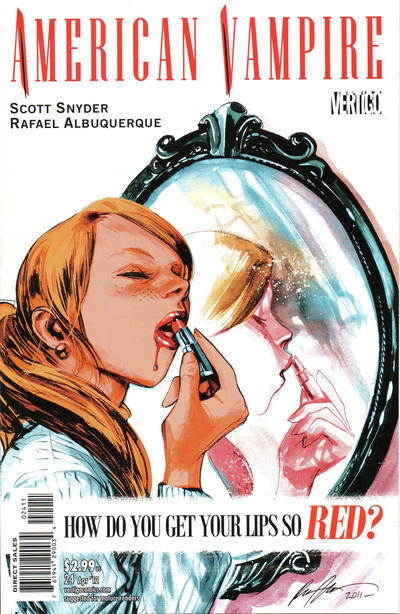 Cover for American Vampire (DC, 2010 series) #24