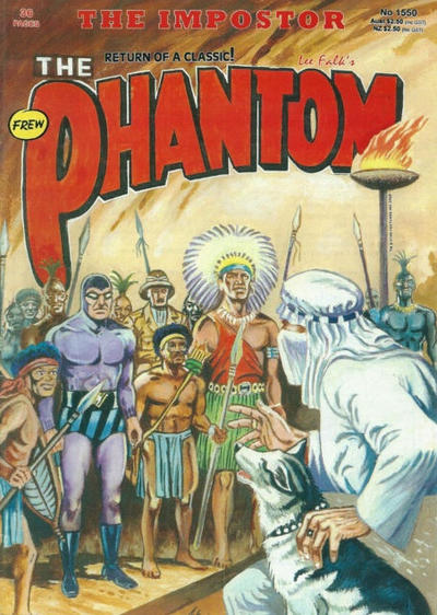 Cover for The Phantom (Frew Publications, 1948 series) #1550
