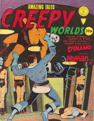 Cover for Creepy Worlds (Alan Class, 1962 series) #201