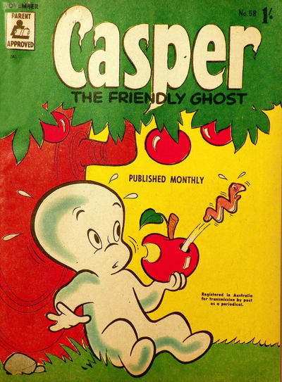 Cover for Casper the Friendly Ghost (Associated Newspapers, 1955 series) #58