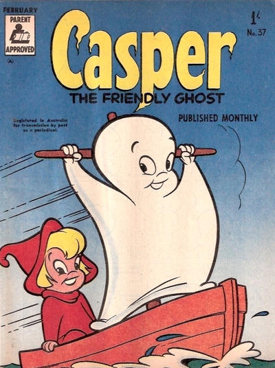Cover for Casper the Friendly Ghost (Associated Newspapers, 1955 series) #37