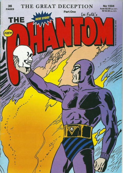 Cover for The Phantom (Frew Publications, 1948 series) #1504