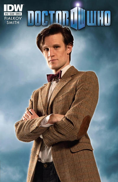 Cover for Doctor Who (IDW, 2011 series) #16 [Cover B Photo Cover]