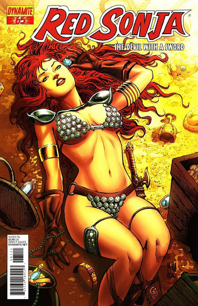 Cover for Red Sonja (Dynamite Entertainment, 2005 series) #65 [Cover A]