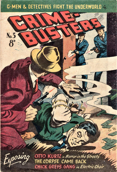 Cover for Crime-Busters (Horwitz, 1950 ? series) #5