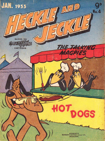 Cover for Heckle and Jeckle the Talking Magpies (Magazine Management, 1954 series) #4