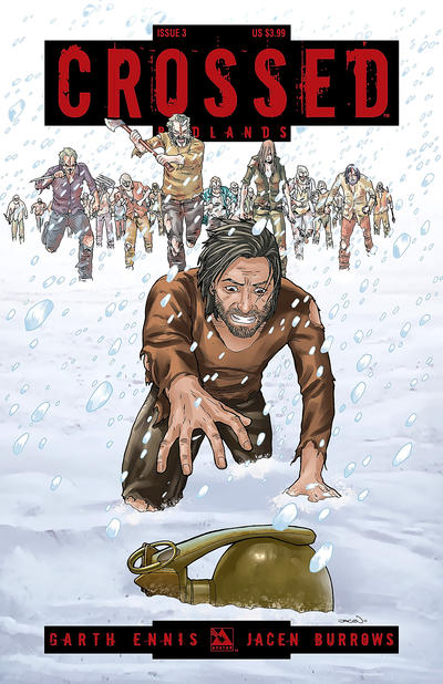 Cover for Crossed Badlands (Avatar Press, 2012 series) #3 [Regular Cover - Jacen Burrows]