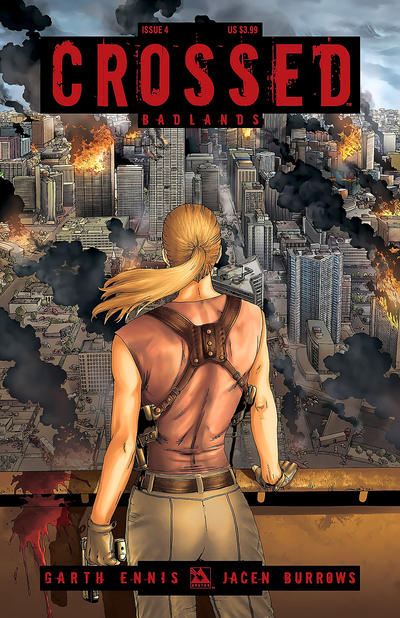 Cover for Crossed Badlands (Avatar Press, 2012 series) #4 [Regular Cover - Jacen Burrows]