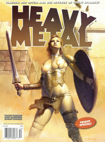 Cover for Heavy Metal Magazine (Heavy Metal, 1977 series) #v34#8 - Fright Special!