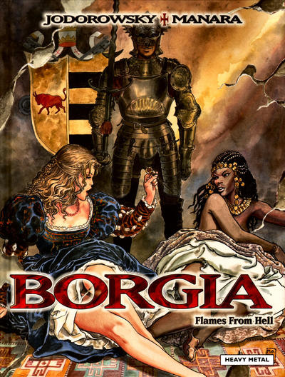 Cover for Borgia (Heavy Metal, 2005 series) #3 - Flames from Hell