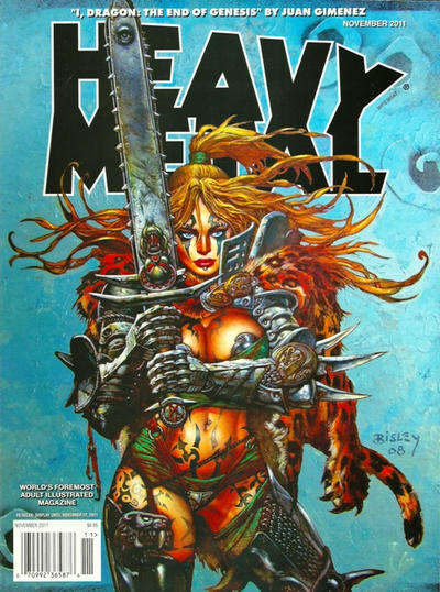 Cover for Heavy Metal Magazine (Heavy Metal, 1977 series) #v35#7