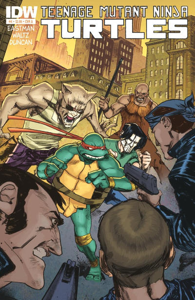 Cover for Teenage Mutant Ninja Turtles (IDW, 2011 series) #4 [Cover A - Dan Duncan]