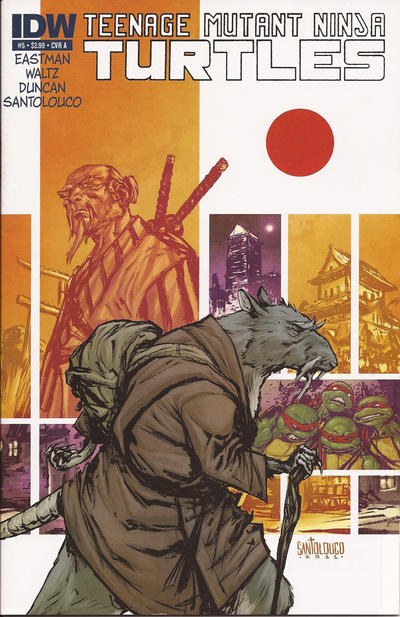 Cover for Teenage Mutant Ninja Turtles (IDW, 2011 series) #5 [Cover A - Mateus Santolouco]