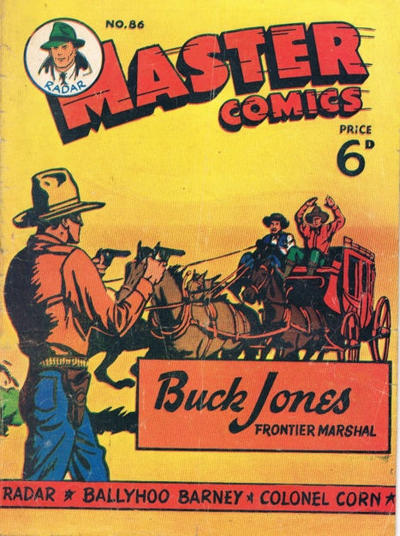 Cover for Master Comics (L. Miller & Son, 1950 series) #86