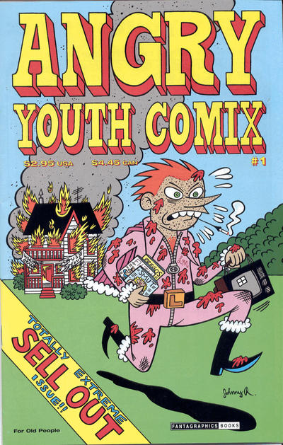 Cover for Angry Youth Comix (Fantagraphics, 2001 series) #1