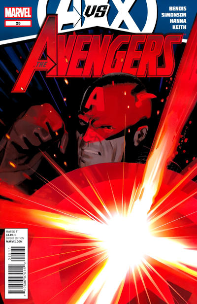 Cover for Avengers (Marvel, 2010 series) #25