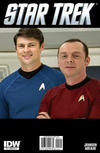 Cover for Star Trek (IDW, 2011 series) #1 [Cover RI  A-4 - Photo Variant featuring Dr. McCoy & Scotty]
