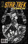 Cover for Star Trek: Crew (IDW, 2009 series) #2 [Retailer Incentive Sketch Cover by John Byrne]