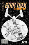 Cover for Star Trek: Crew (IDW, 2009 series) #5 [Retailer Incentive Sketch Cover by John Byrne]