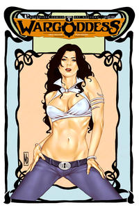 Cover Thumbnail for War Goddess (Avatar Press, 2011 series) #1 [Art Nouveau Variant Cover by Michael Dipascale]