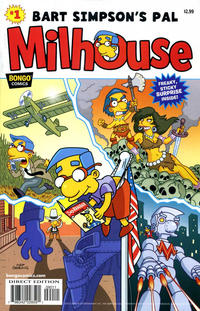 Cover Thumbnail for Simpsons One-Shot Wonders: Bart Simpson's Pal Milhouse (Bongo, 2012 series) #1 [Direct Edition]