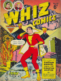 Cover Thumbnail for Whiz Comics (L. Miller & Son, 1950 series) #82