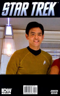 Cover Thumbnail for Star Trek (IDW, 2011 series) #1 [Cover RI  A-1 - Photo Variant featuring Sulu]
