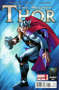 Cover Thumbnail for The Mighty Thor (Marvel, 2011 series) #12.1