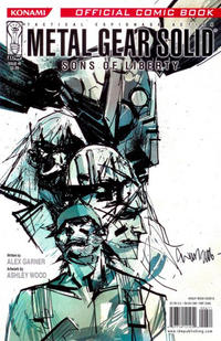 Cover Thumbnail for Metal Gear Solid: Sons of Liberty (IDW, 2005 series) #6 [Ashley Wood Cover B]