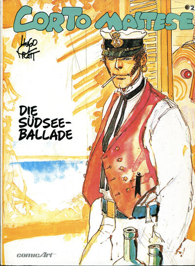 Cover for Corto Maltese (Carlsen Comics [DE], 1988 series) #2 - Die Südseeballade