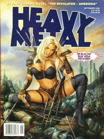 Cover for Heavy Metal Magazine (Heavy Metal, 1977 series) #v27#4