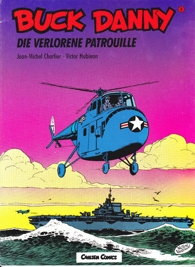 Cover for Buck Danny (Carlsen Comics [DE], 1989 series) #8 - Die verlorene Patrouille