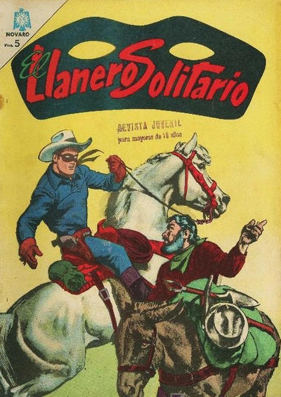 Cover for El Llanero Solitario (Editorial Novaro, 1953 series) #148